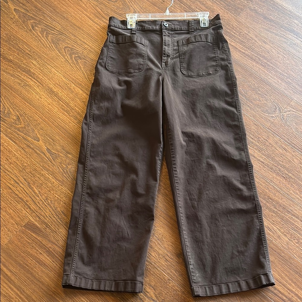 Madewell Chocolate Brown Trousers